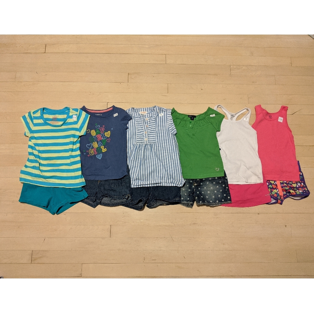 Girls summer outfits size 5